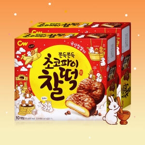 청우식품 초코파이 찰떡 215g (2개)_이미지