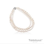 타뮤즈 실버 키싱 목걸이_sn030_이미지