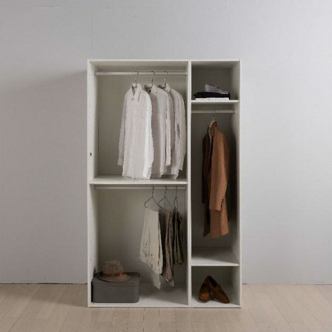 리바트 모뜨 로즈골드 옷장세트 (120cm)_이미지