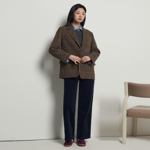 빈폴레이디스 여성 코듀로이 와이드 팬츠 BF5921C26R_이미지