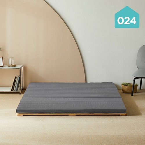 에스베딩 024홈 적당히 단단한 국민토퍼 3단 접이식 매트리스 SS (12cm)
