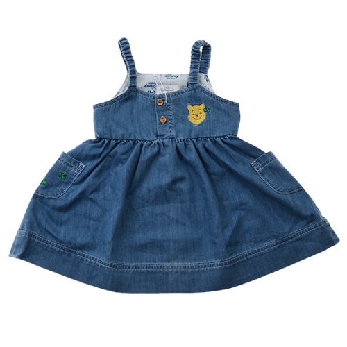 해피곰돌이푸데님원피스 79T124051