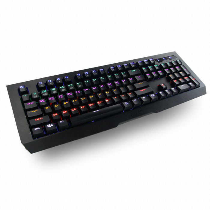 앱코 HACKER K610 게이밍 기계식 (블랙, 청축)_이미지