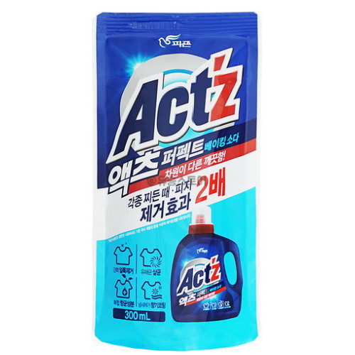 액츠 퍼펙트 베이킹소다 리필 300ml (40개)_이미지