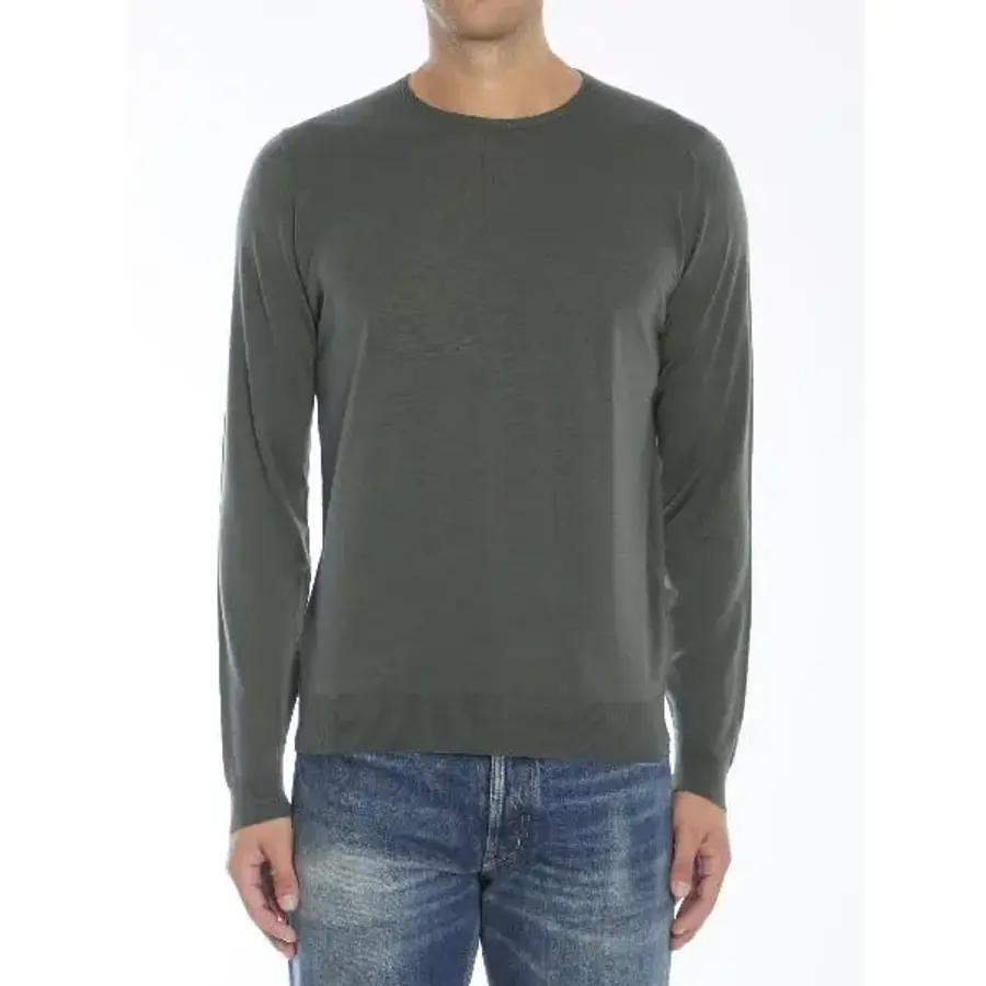 존스메들리 JOHN SMEDLEY Knitwear FW24 LUNDY__HIGHLAND GREEN 3311975