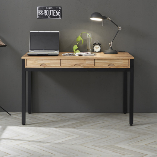 하이파가구 캐빈 참죽스틸책상 (1200x600)_이미지