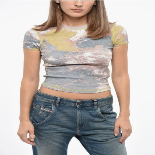 디젤 반팔 티셔츠 A10765 0LHAP 195A Multicolor_이미지