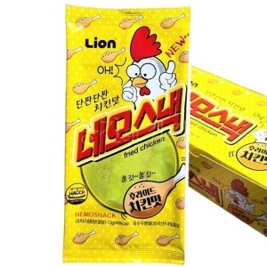 라이온제과 단짠단짠 네모스낵 치킨맛 13g (120개)_이미지