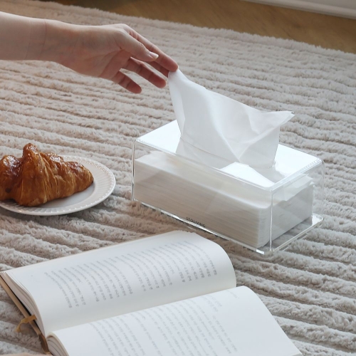 투명 아크릴 휴지케이스 대형