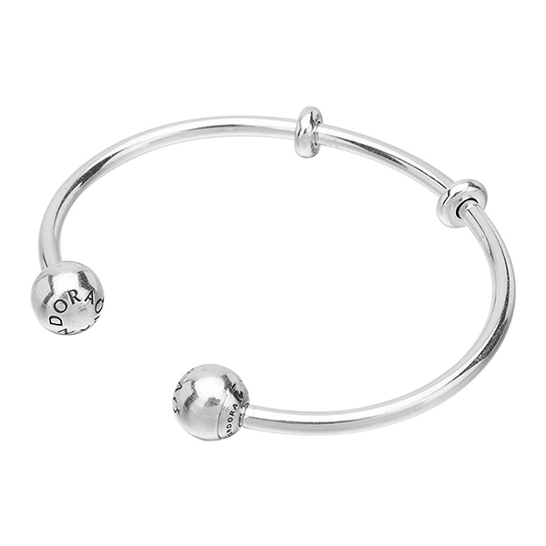 판도라 오픈 뱅글 팔찌 596477