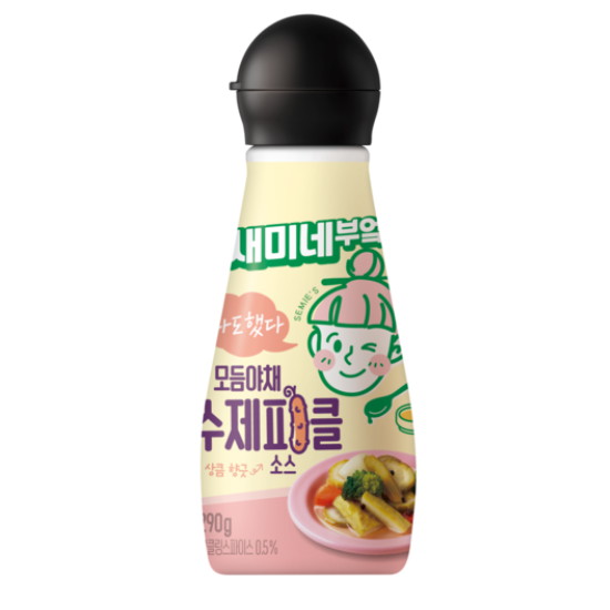 새미네부엌 모듬야채 수제피클소스 290g