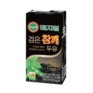 정식품 베지밀 검은참깨 190ml (72개)_이미지
