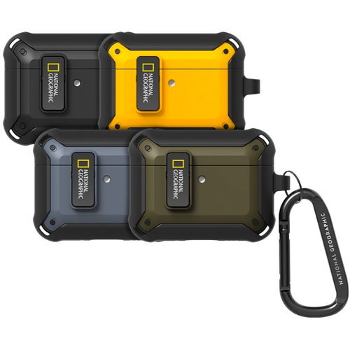 스킨플레이어 내셔널지오그래픽 에어팟 프로3 러기드 범퍼 락 케이스 NGM-AP3R (정품)_이미지