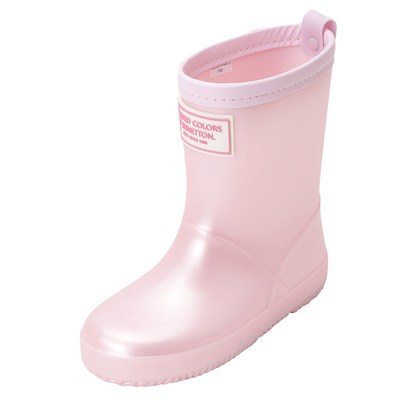 베네통키즈 여아용 오로라 레인부츠 QCSHP4411 핑크 200_이미지