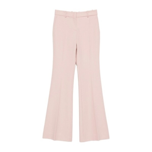 하이웨이스트 플레어 울 팬츠 D476P32