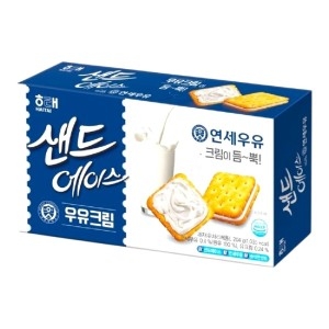 해태제과 샌드 에이스 우유크림 204g이미지입니다. 누르면 해당 게시물로 새창이동합니다.