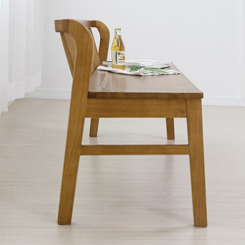 라로퍼니처 그라나다 원목 벤치의자 3인용_이미지