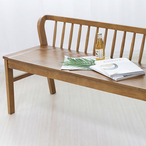 라로퍼니처 그라나다 원목 벤치의자 3인용_이미지