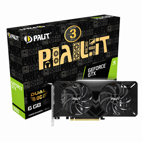 PALIT ������ GTX 1660 Dual OC D5 6GB