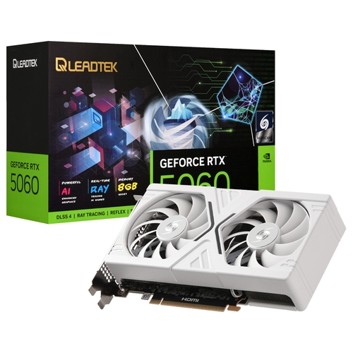 리드텍 WinFast 지포스 RTX 5060 HURRICANE WHITE D7 8GB_이미지