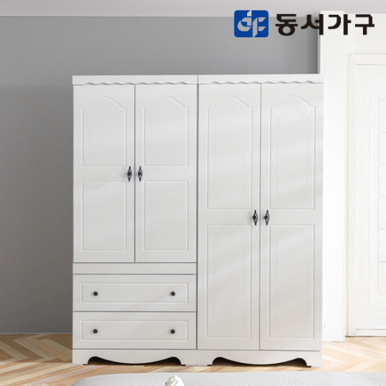 장인가구 세이지 K6 A형 옷장세트 1600_이미지