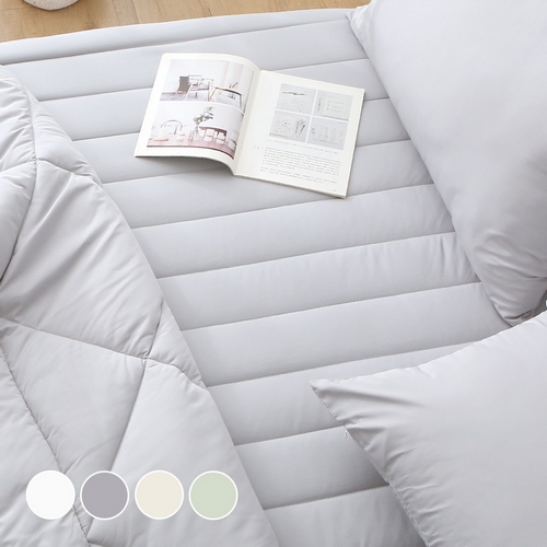 알러지케어 누빔 침대패드 고정밴드형