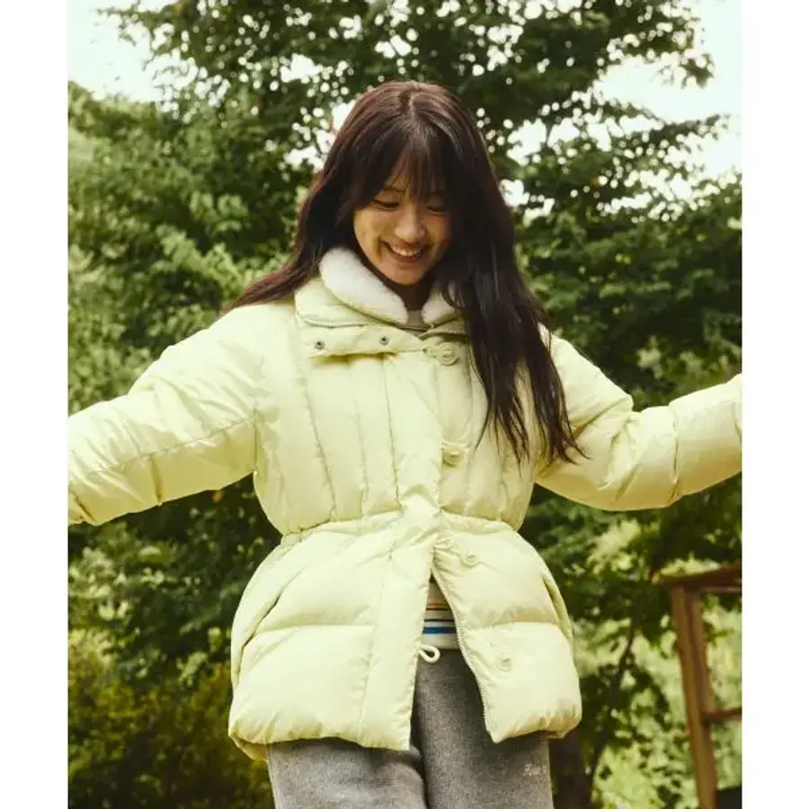 브라우니 미들 다운자켓 우먼 MINT GR5422LDJ86MNT 111929