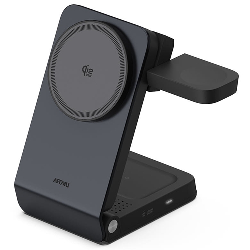 아트뮤 Qi2 25W 3in1 폴더블 맥세이프 초고속 무선충전기 QW110_이미지