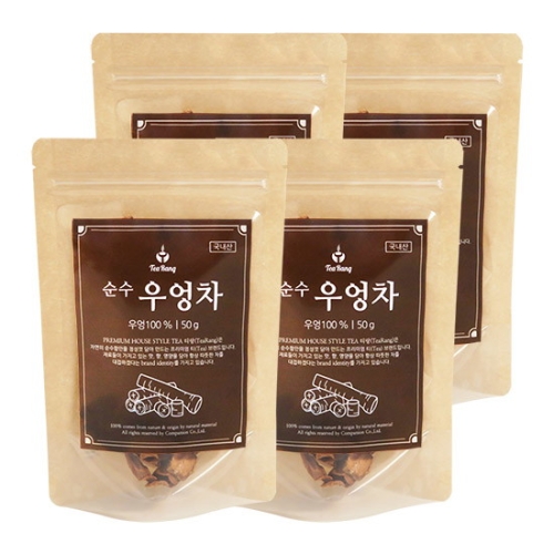 티랑 순수 우엉차 볶음 50g (4개)