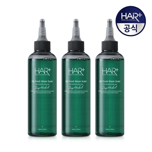 헤어플러스 오프레시 딥 허벌 워터 스케일러 200ml (3개)_이미지