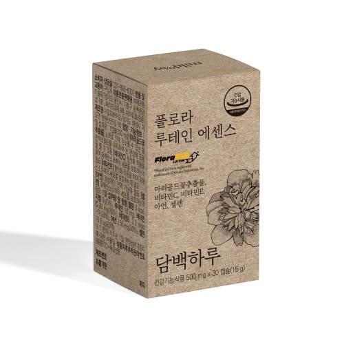  담백하루 플로라 루테인 에센스 500mg 30캡슐 [1개]