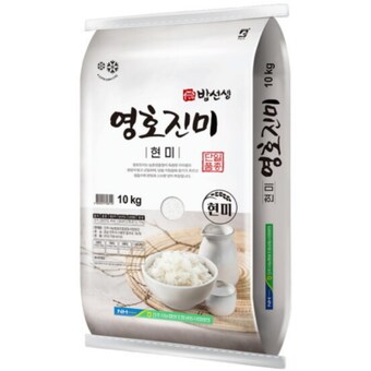 밥선생 2025 햅쌀 영호진미 <b>현미</b> <b>10kg</b>