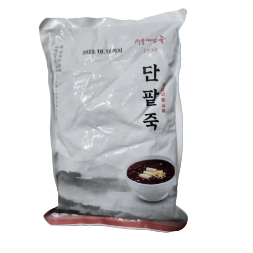 로뎀푸드 서울마님죽 엄마의맛 든든한 아침식사 팥죽 3개 500g_이미지