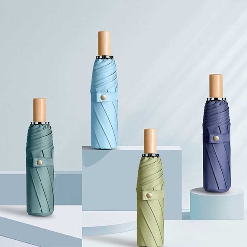 바보사랑 Verano pastel 우드 3단 수동우산 CH1629563