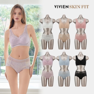 비비안 스킨핏 에어 실루엣 에디션 브라팬티세트이미지입니다. 누르면 해당 게시물로 새창이동합니다.