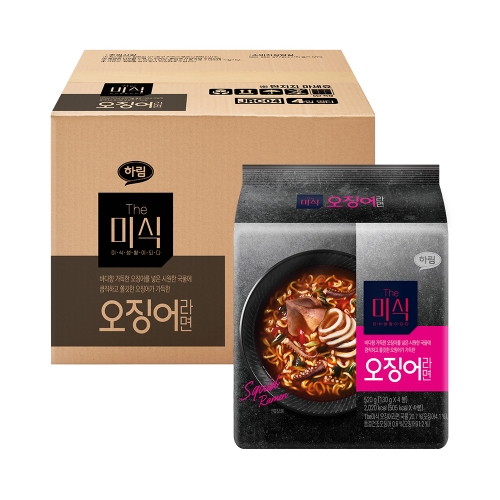 하림 더미식 오징어라면 130g (32개)