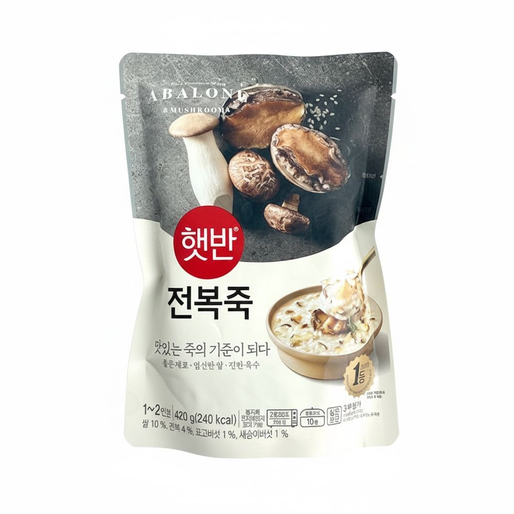 CJ제일제당 햇반 전복죽 420g (21개)_이미지