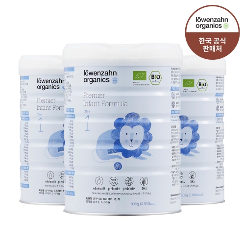 뢰벤짠 오가닉스 프리미어 1단계 800g (3개)_이미지