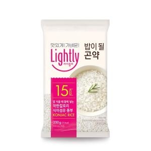 대상 청정원 라이틀리 밥이될곤약 200g [7개]