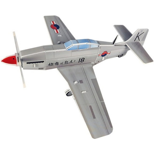 퍼즐사랑 자주국방 입체퍼즐 F-51D 무스탕_이미지