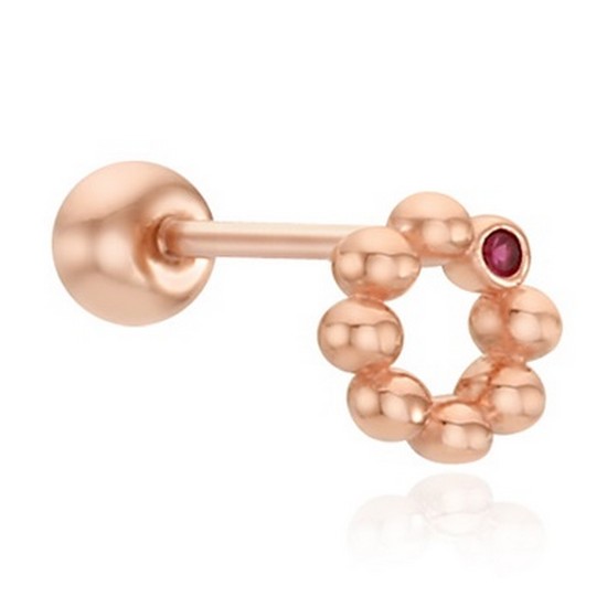 티르리르 딜리셔스 츄이스티 도넛 실버핑크 피어싱 TESSVP13957M PC -4_이미지