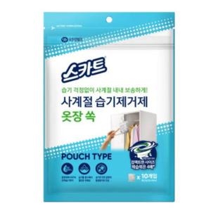 스카트 사계절 습기제거제 옷장 쏙 30g 10개입