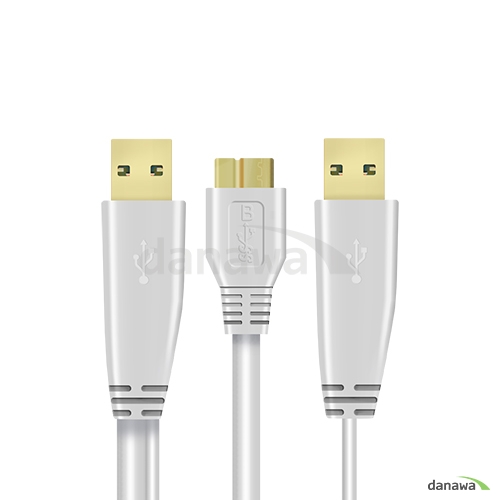 한창인포텍 알포인트 USB 3.0 Micro B 외장하드 케이블 (RF002) (1m)