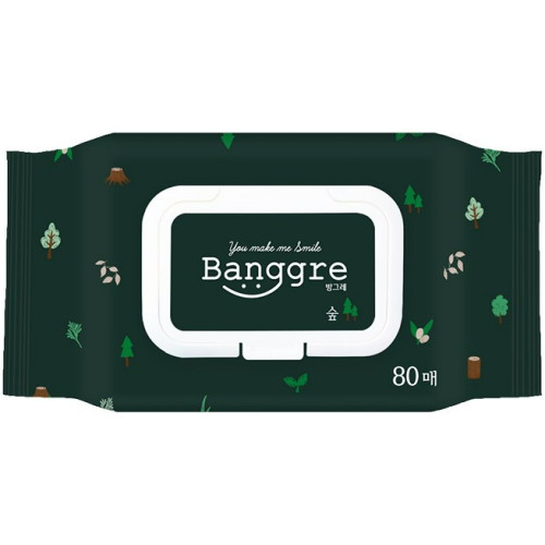 숲 물티슈 캡형 80매