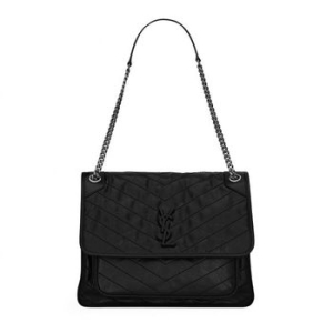 생로랑 니키 라지 인 빈티지 레더 여성 10716572_이미지