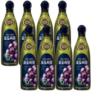백설 포도씨유 900ml (8개)_이미지