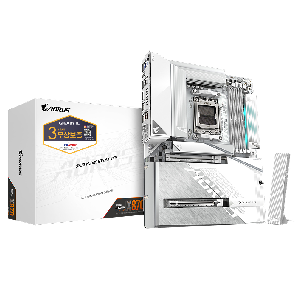 GIGABYTE X870 AORUS STEALTH ICE �Ǿ���Ʈ