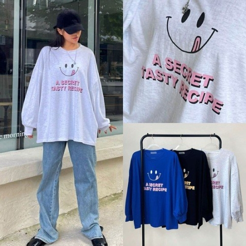 위쉬몰 NM 딜리캐릭터나염박스롱티 S622H409 빅사이즈_이미지