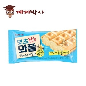 롯데제과  이츠 와플 바닐라 1박스 24개입