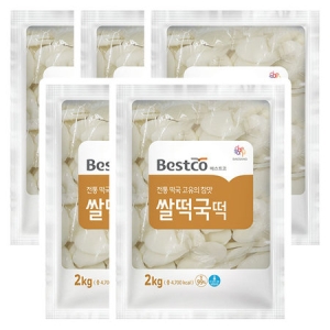 대상 베스트코 쌀 떡국떡 2kg (5개)_이미지
